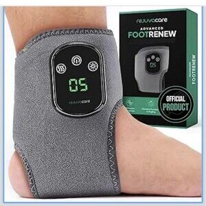 REJUVACARE Advanced Foot Renew 3 In 1 Foot Ankle Nerve Relief Massager Heat